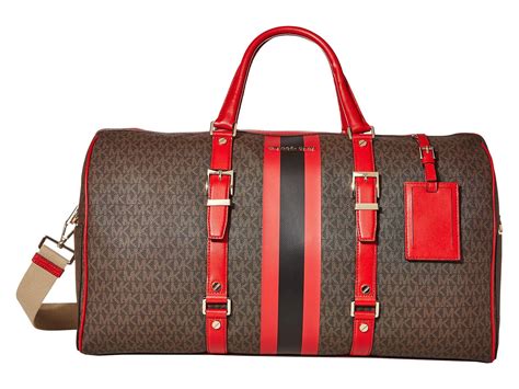 michael kors large logo suitcase|Michael Kors outlet duffle bag.